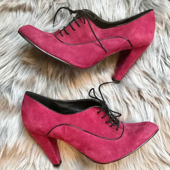 Miss Sixty Shoes - Miss Sixty Magenta Velvet Heels
